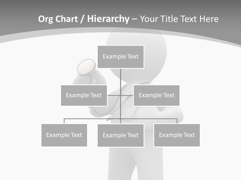 Abstract Puppet Hospital PowerPoint Template