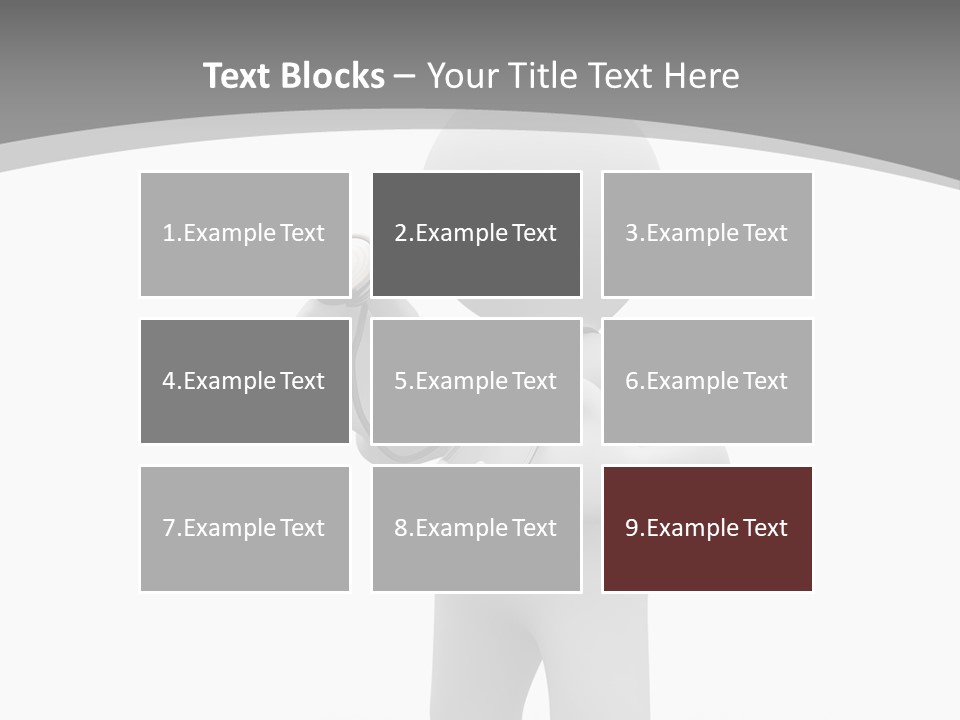 Abstract Puppet Hospital PowerPoint Template
