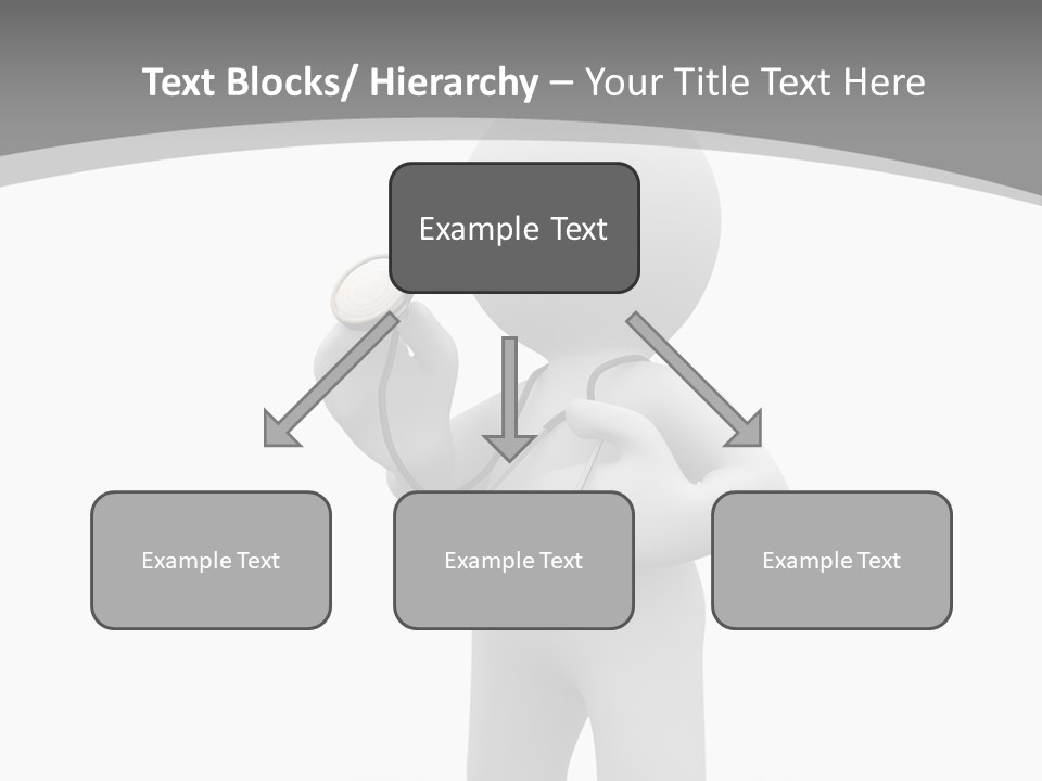 Abstract Puppet Hospital PowerPoint Template