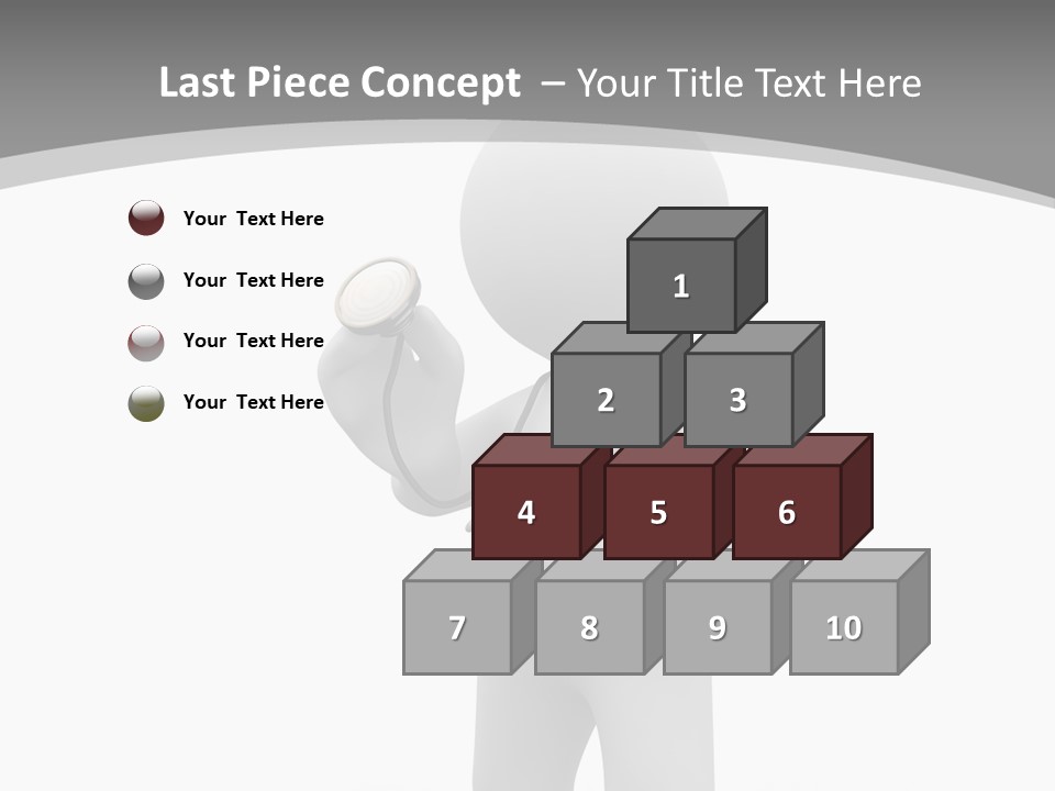 Abstract Puppet Hospital PowerPoint Template