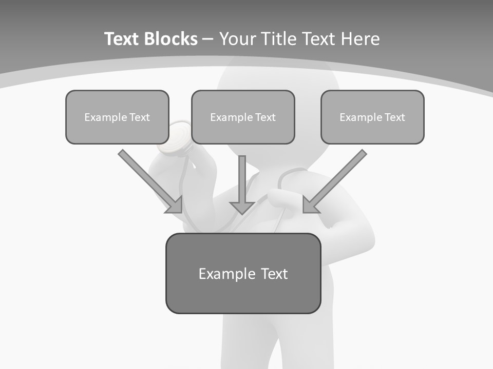 Abstract Puppet Hospital PowerPoint Template