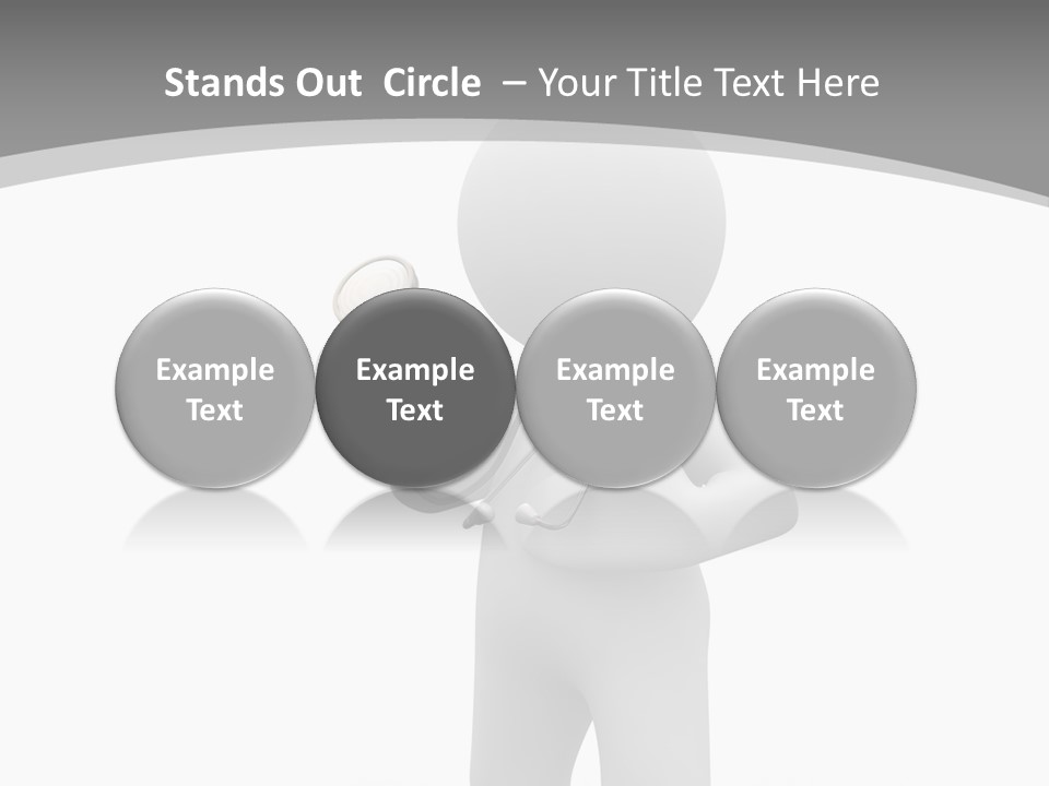 Abstract Puppet Hospital PowerPoint Template