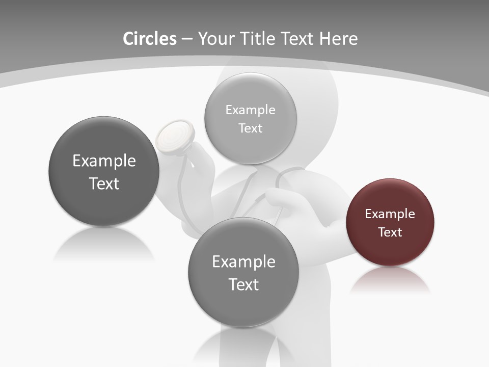 Abstract Puppet Hospital PowerPoint Template