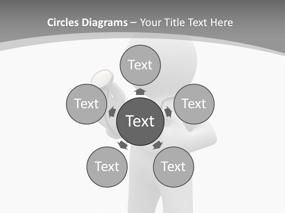 Abstract Puppet Hospital PowerPoint Template