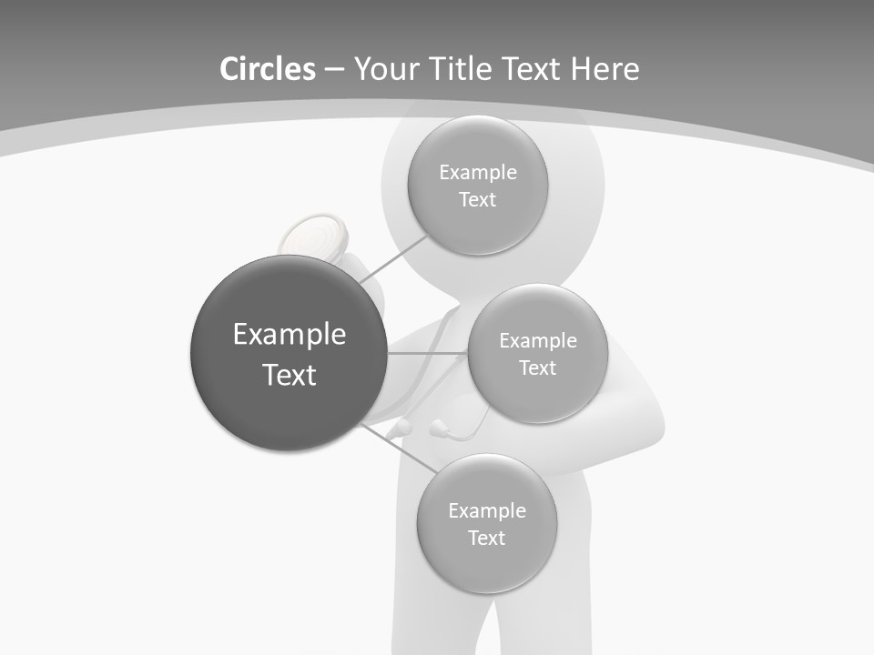 Abstract Puppet Hospital PowerPoint Template