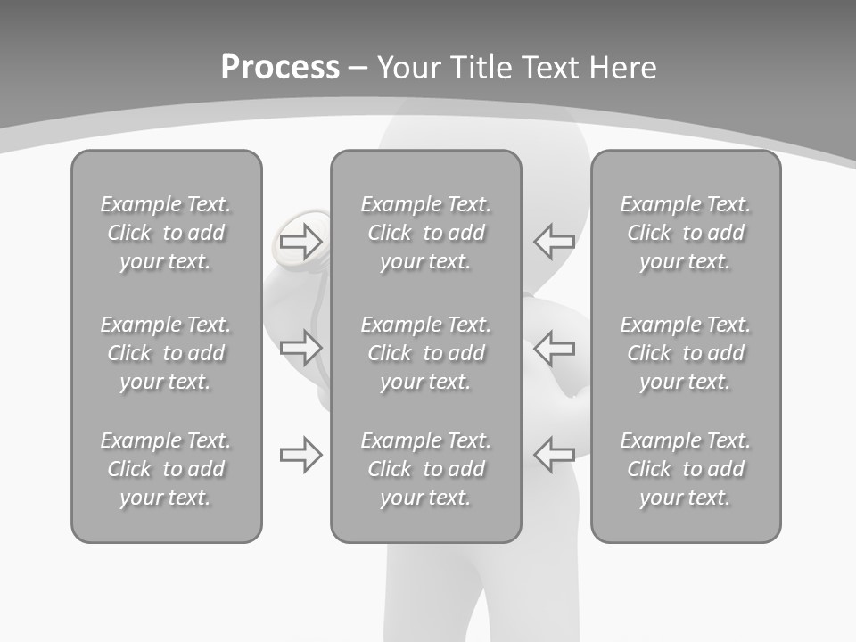 Abstract Puppet Hospital PowerPoint Template