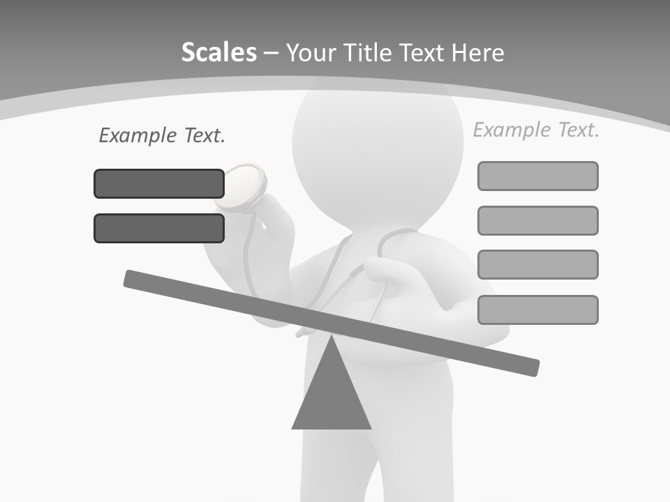 Abstract Puppet Hospital PowerPoint Template