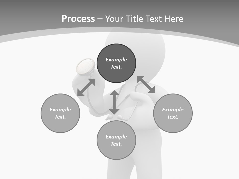 Abstract Puppet Hospital PowerPoint Template