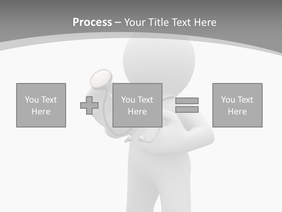 Abstract Puppet Hospital PowerPoint Template