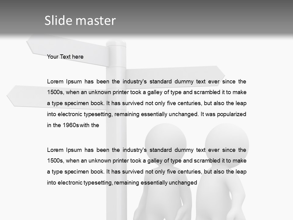 Option Toon Select PowerPoint Template