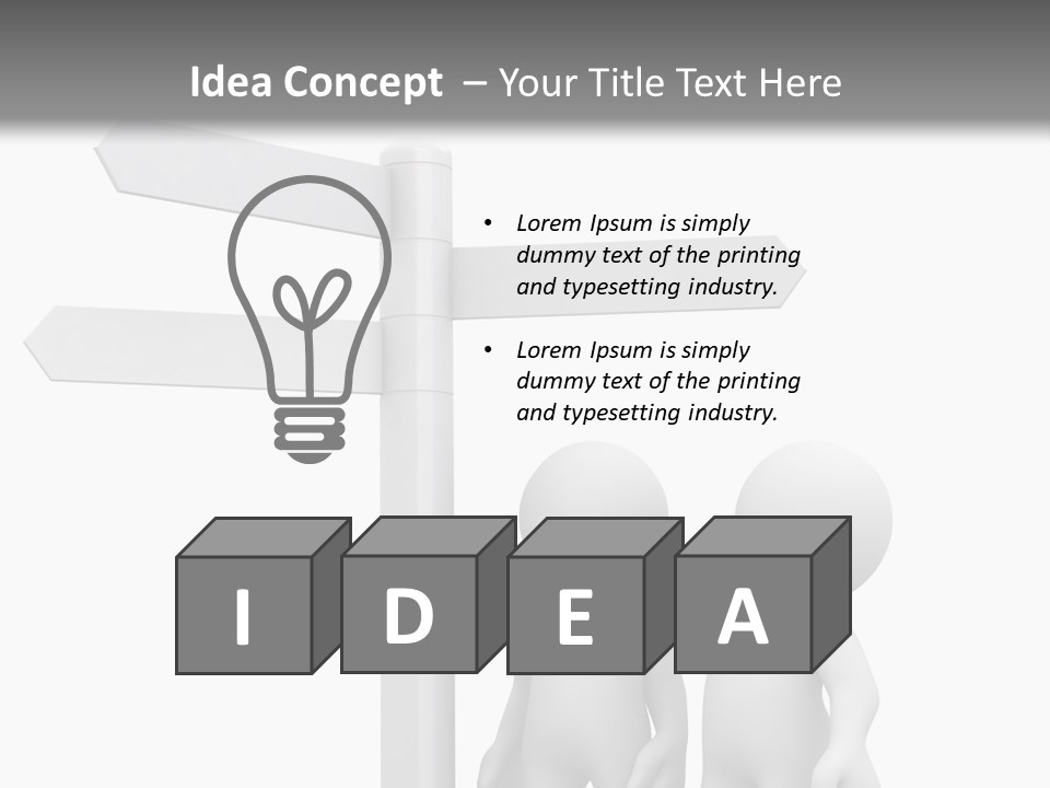Option Toon Select PowerPoint Template