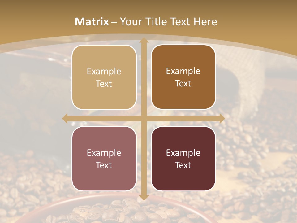 Mocha Lunch Breakfast PowerPoint Template