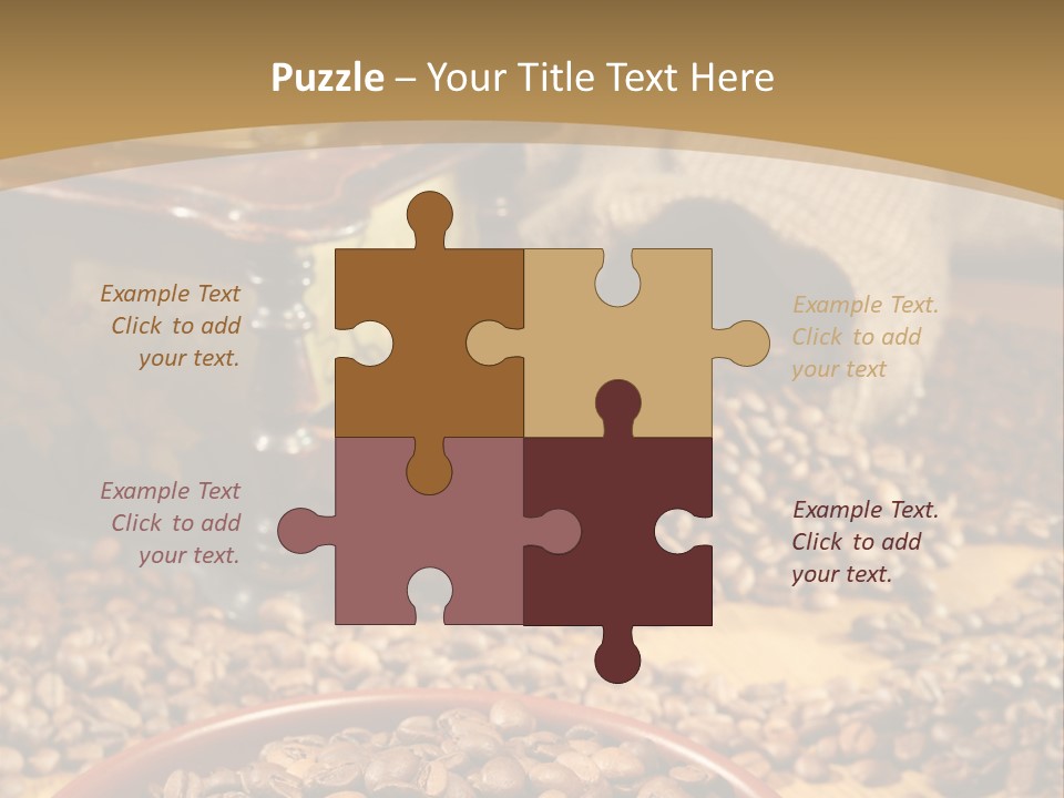 Mocha Lunch Breakfast PowerPoint Template