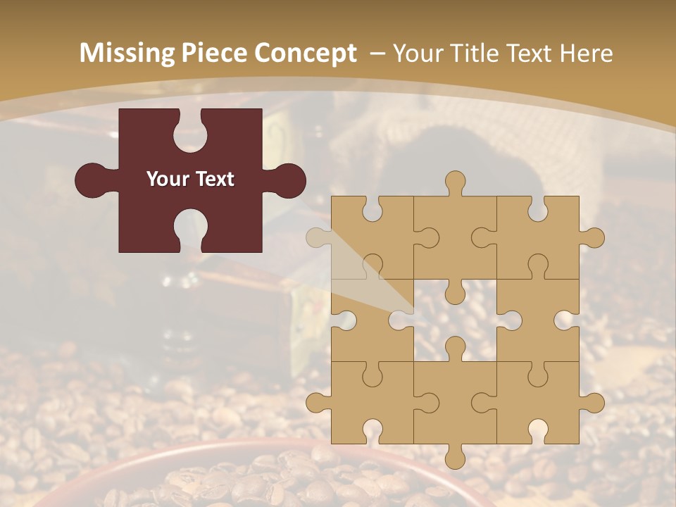 Mocha Lunch Breakfast PowerPoint Template