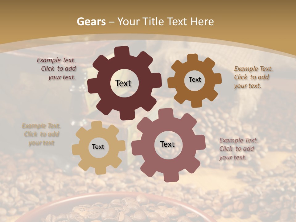 Mocha Lunch Breakfast PowerPoint Template
