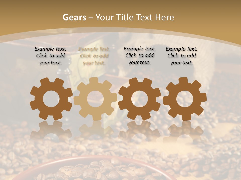 Mocha Lunch Breakfast PowerPoint Template