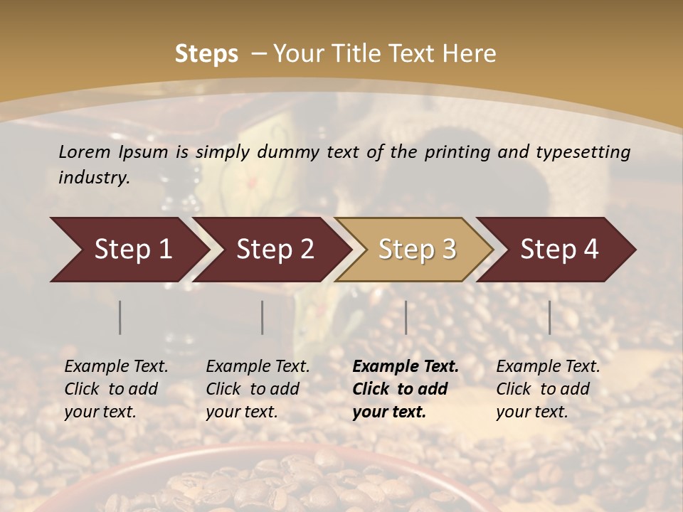 Mocha Lunch Breakfast PowerPoint Template