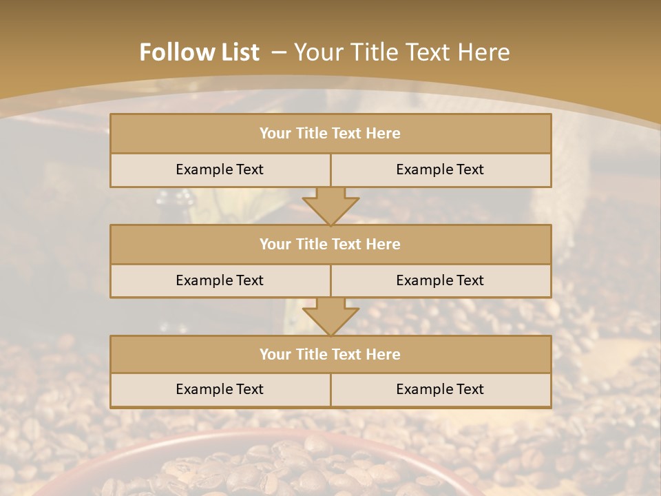 Mocha Lunch Breakfast PowerPoint Template