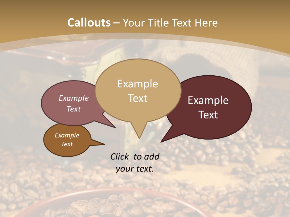 Mocha Lunch Breakfast PowerPoint Template