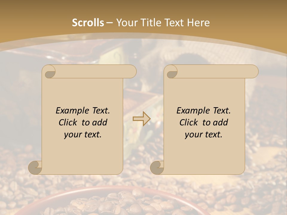 Mocha Lunch Breakfast PowerPoint Template