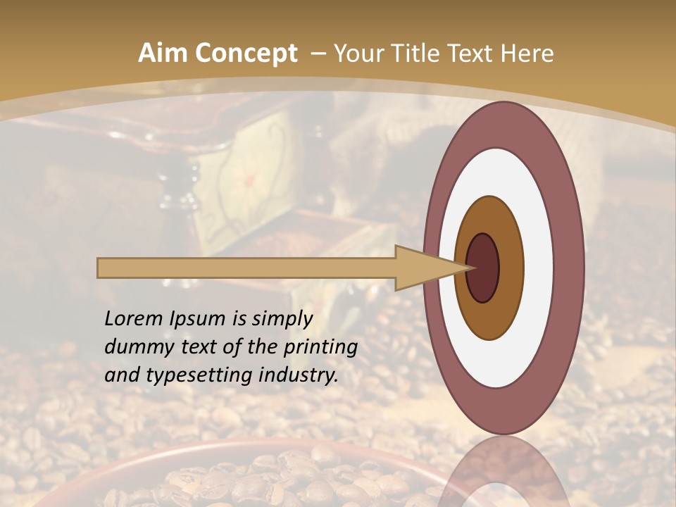 Mocha Lunch Breakfast PowerPoint Template