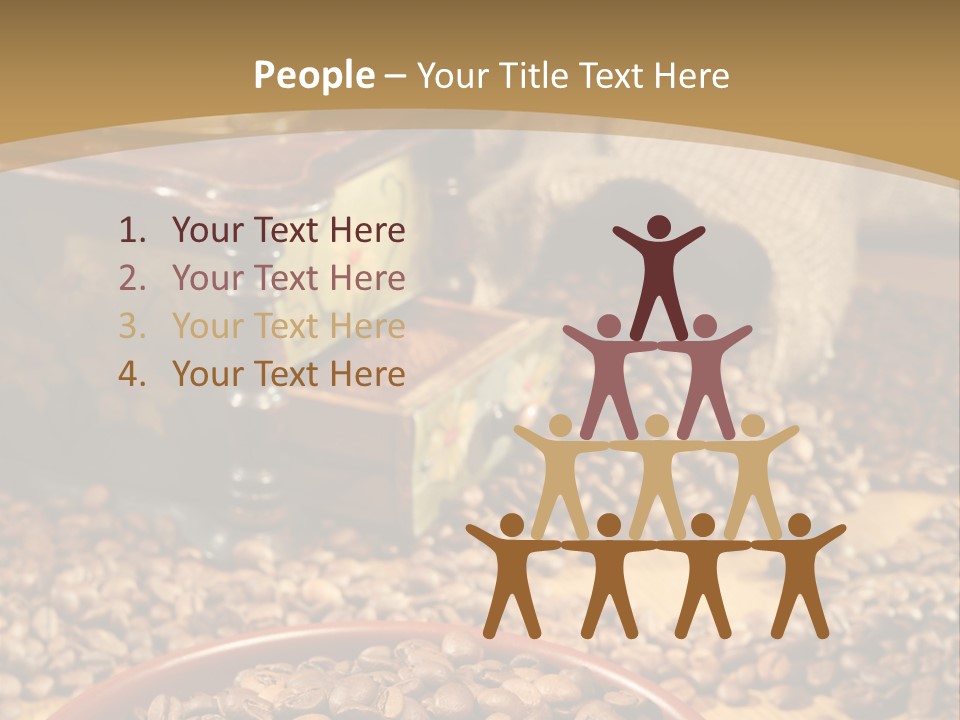 Mocha Lunch Breakfast PowerPoint Template