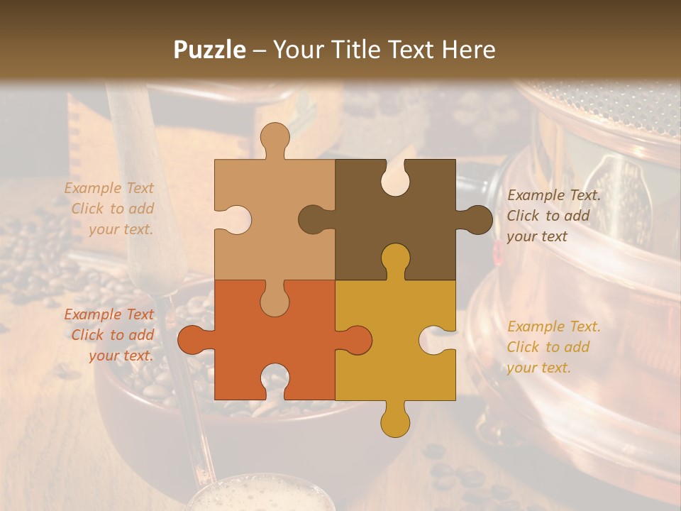 Background Coffee Market PowerPoint Template