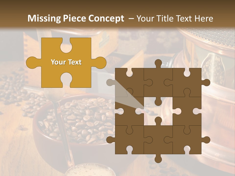 Background Coffee Market PowerPoint Template