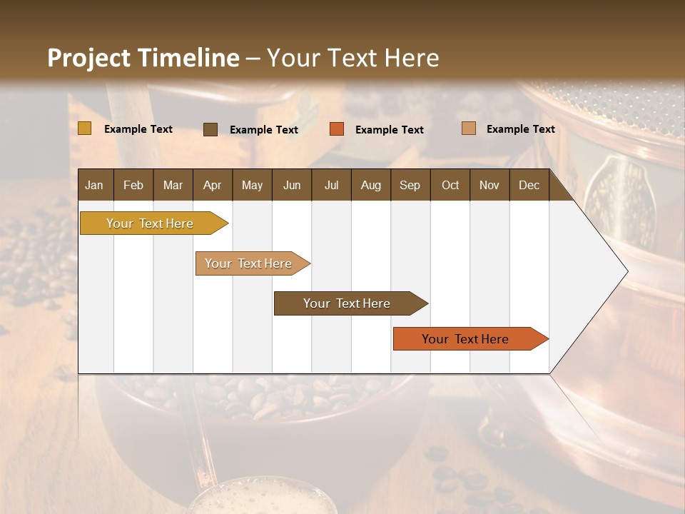 Background Coffee Market PowerPoint Template