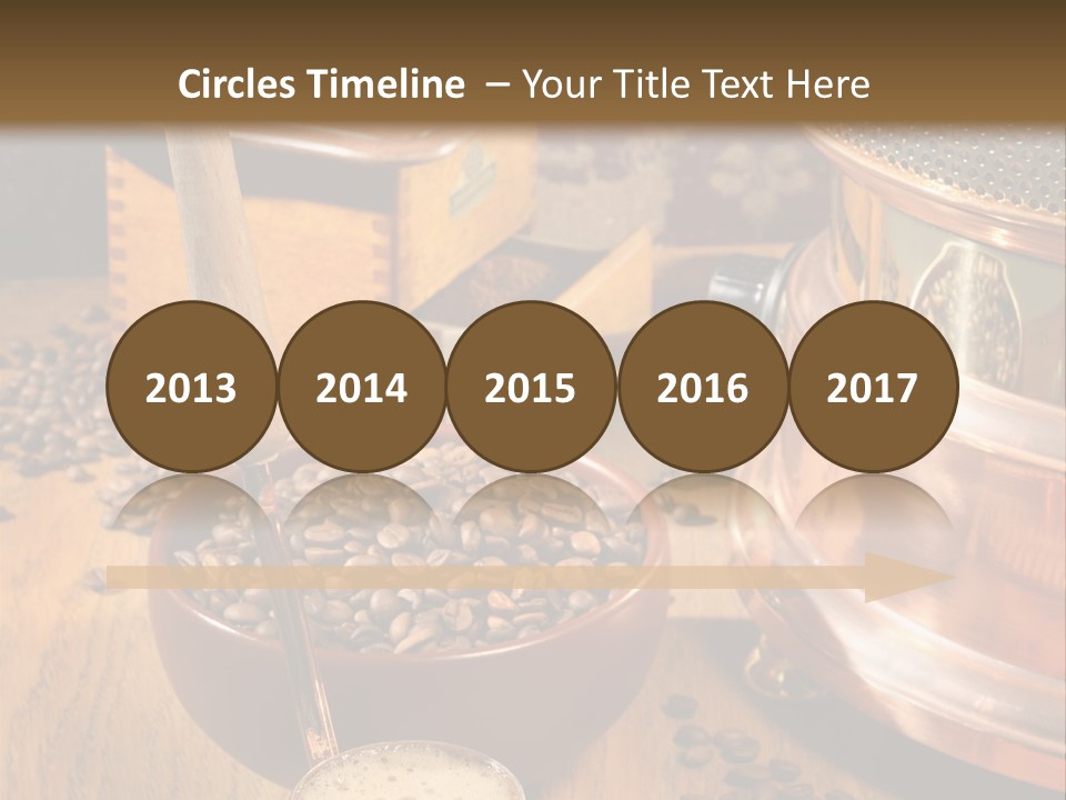 Background Coffee Market PowerPoint Template