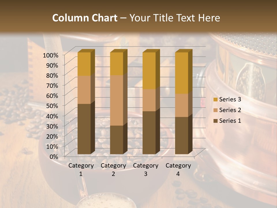 Background Coffee Market PowerPoint Template