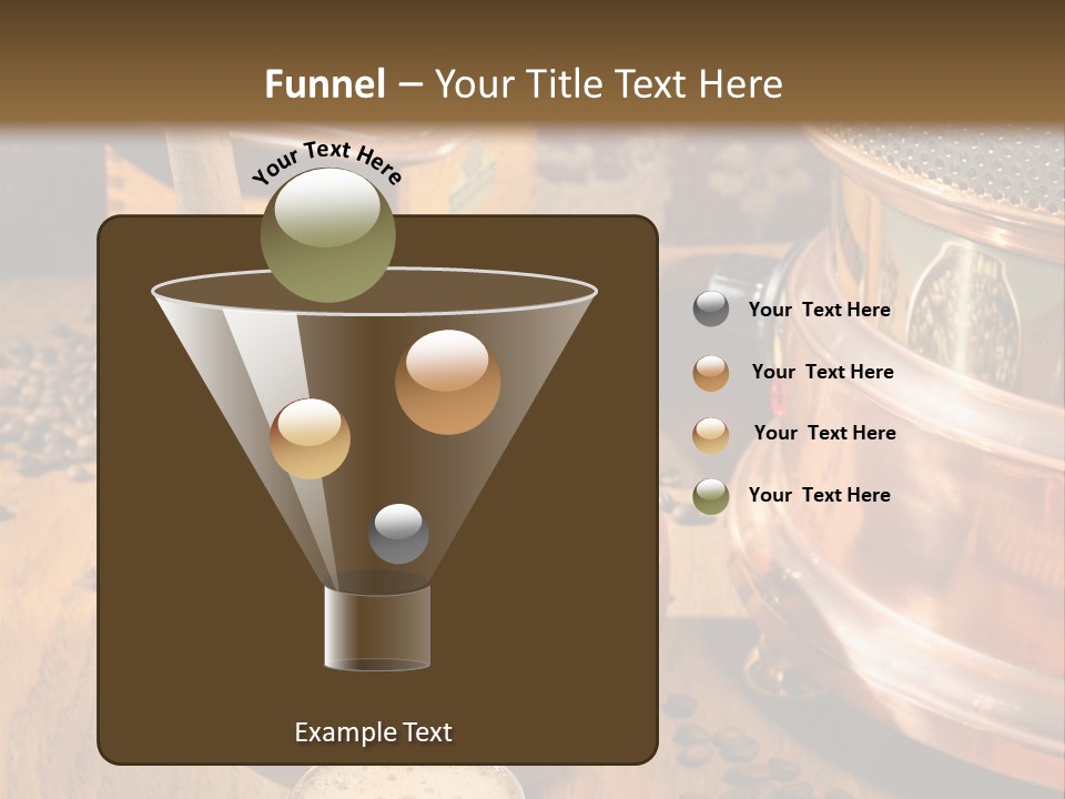 Background Coffee Market PowerPoint Template