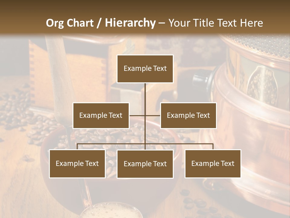Background Coffee Market PowerPoint Template
