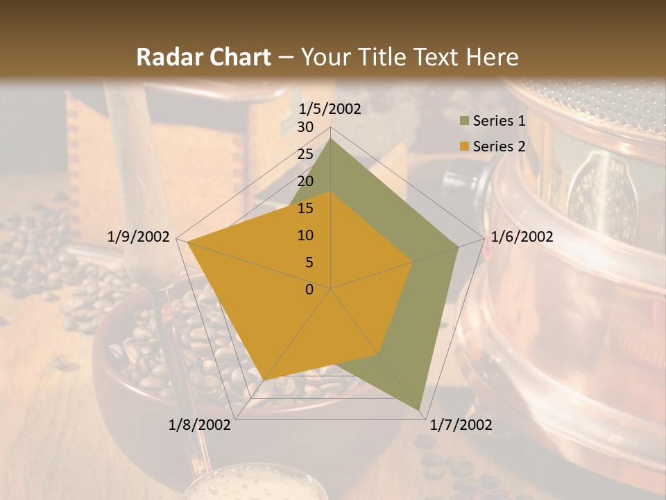 Background Coffee Market PowerPoint Template