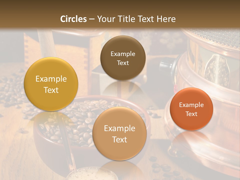 Background Coffee Market PowerPoint Template