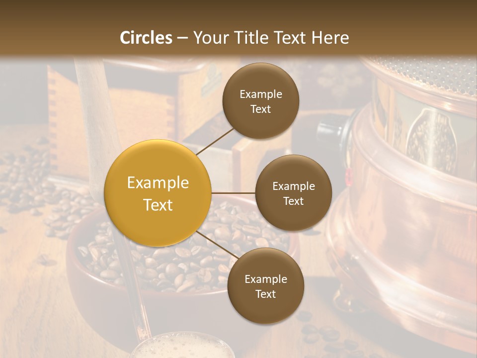 Background Coffee Market PowerPoint Template