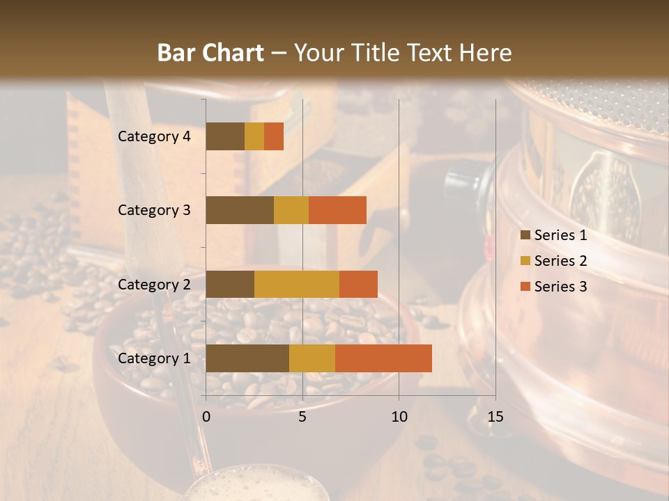Background Coffee Market PowerPoint Template