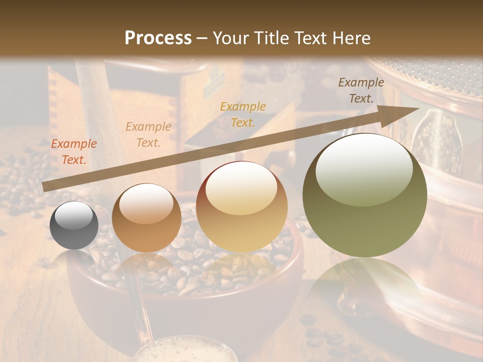 Background Coffee Market PowerPoint Template