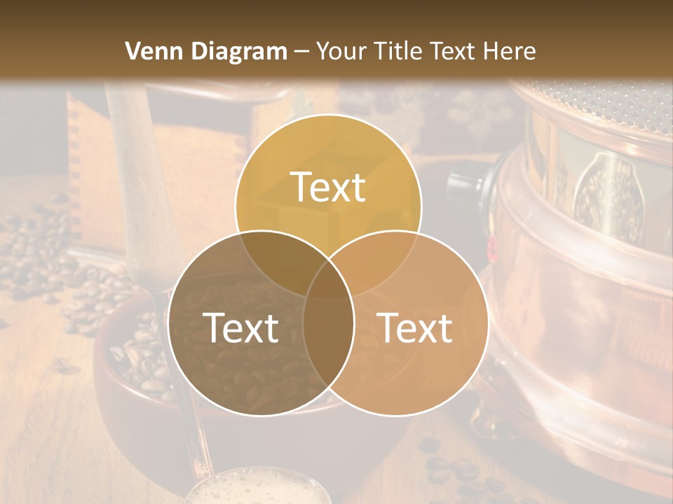 Background Coffee Market PowerPoint Template