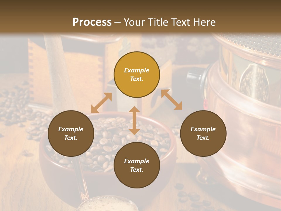 Background Coffee Market PowerPoint Template