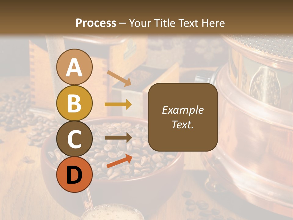 Background Coffee Market PowerPoint Template