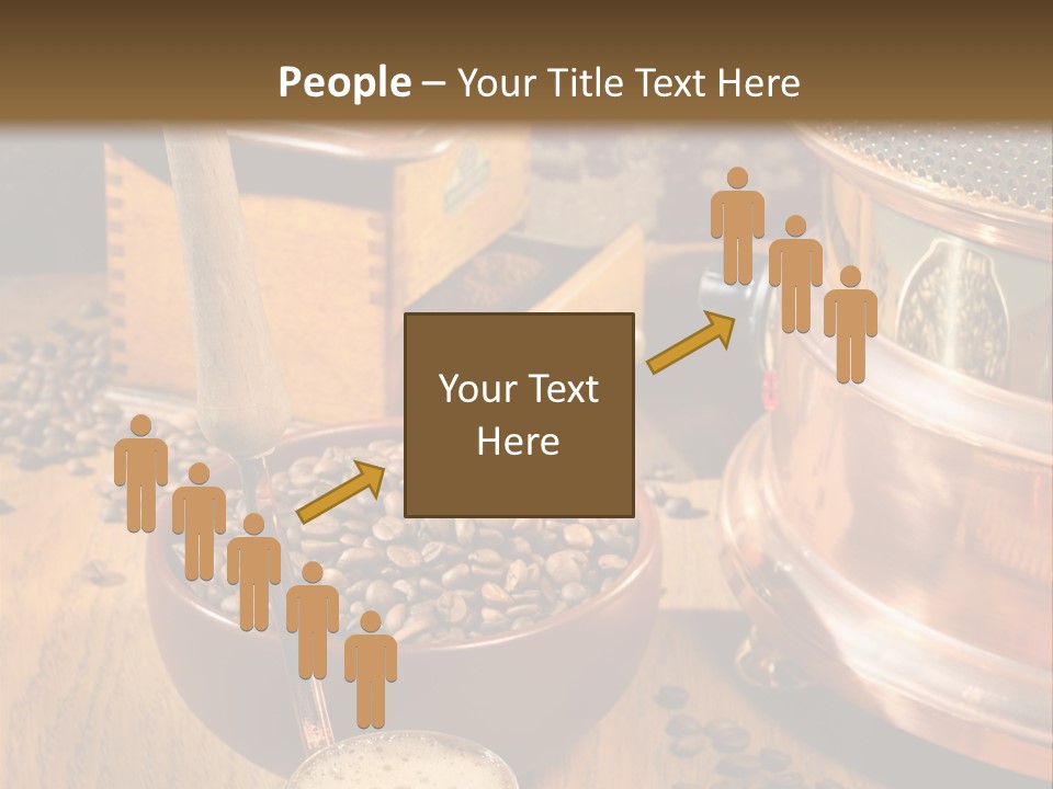 Background Coffee Market PowerPoint Template