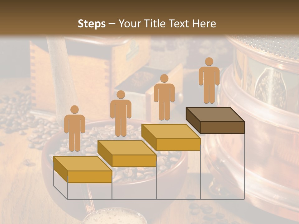 Background Coffee Market PowerPoint Template