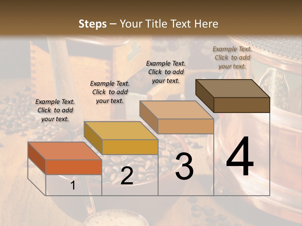 Background Coffee Market PowerPoint Template