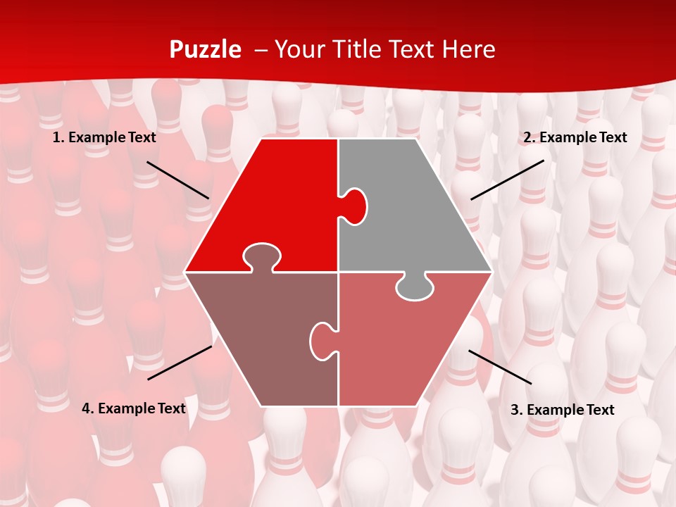 Team White Vector PowerPoint Template