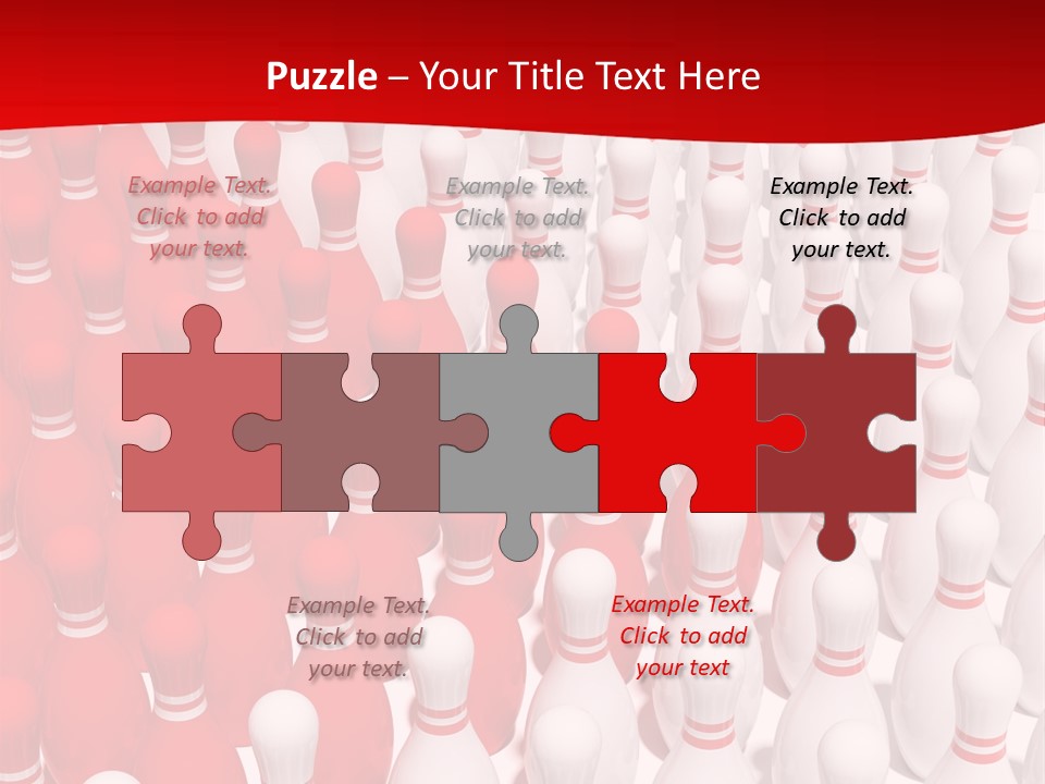 Team White Vector PowerPoint Template