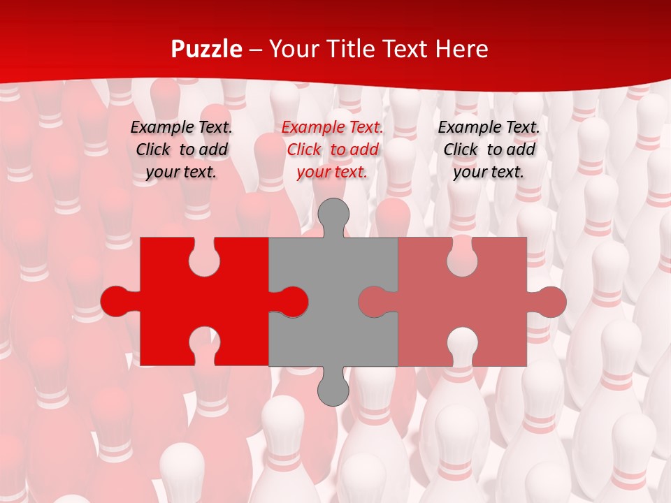 Team White Vector PowerPoint Template