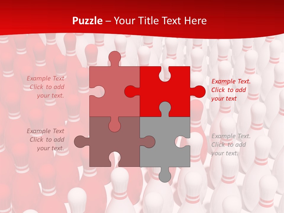 Team White Vector PowerPoint Template