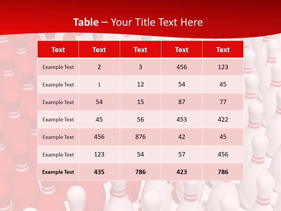 Team White Vector PowerPoint Template