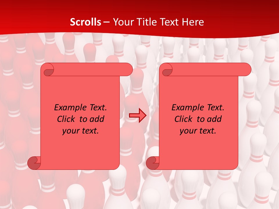 Team White Vector PowerPoint Template